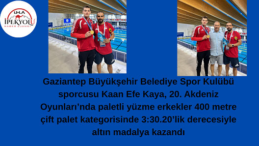 GAZİANTEP BÜYÜKŞEHİR SPORCUSUNDAN TARİHİ BAŞARI!